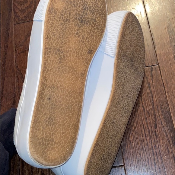 WHITE STEVE MADDEN PLATFORM SNEAKERS - Picture 6 of 6